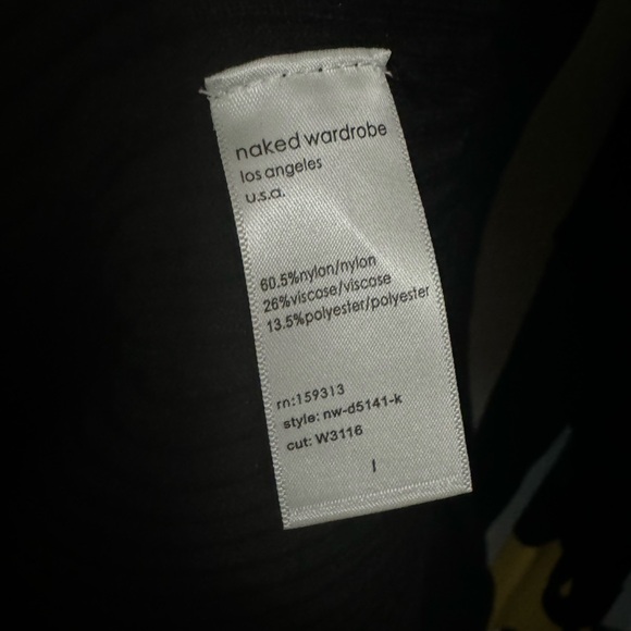 Naked Wardrobe Back Corset Rib Sweater Dress - Picture 7 of 11